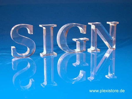 Acrylglas Plexiglas® GS klar transparent gelasert lasern