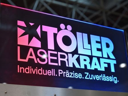 Plexiglas Schild Töller LED hinterleuchtet