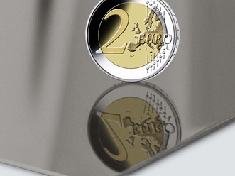 superhochglanzpoliertes Edelstahlblech mit TiN-Black Beschichtung