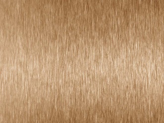 fein-gebürstetes Edelstahlblech mit TiN-Rosé Gold Beschichtung