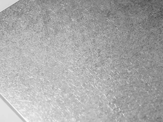 Edelstahlblech mit Vibrationsschliff
