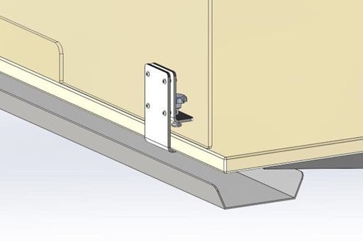 Hygieneschutzwand Workplace Acrylglas Speziallösung Kabelkanal Edelstahl Klemm-Halterung Durchreiche Schreibtisch höhenverstellbar