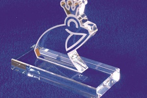 Award Acrylglas Frosch